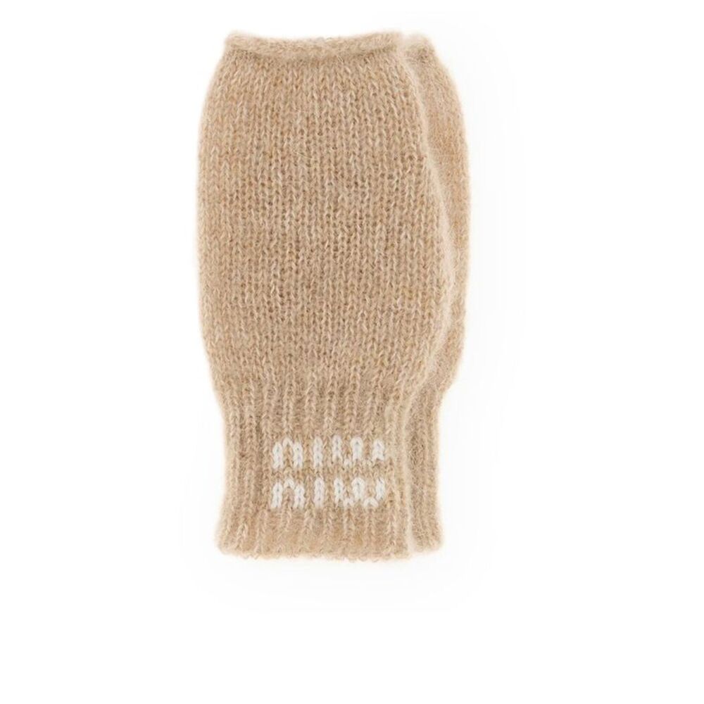Miu Miu Women Stretch Mohair Blend Gloves